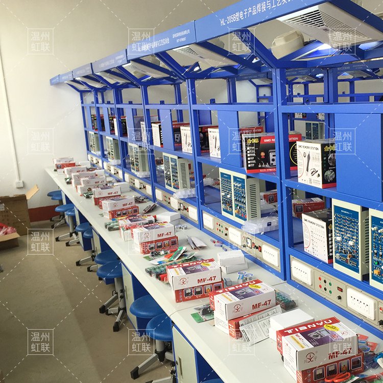 虹聯(lián)hl-205b型電子產(chǎn)品焊接與工藝實(shí)訓(xùn)臺雙面四組 批發(fā)實(shí)驗(yàn)設(shè)備 - 愛